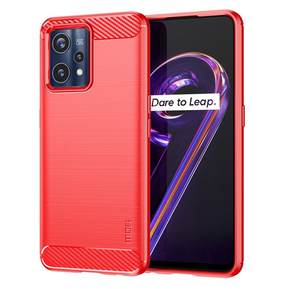 Cover Realme 9 Pro Plus Hemming Børstet Effekt Mofi