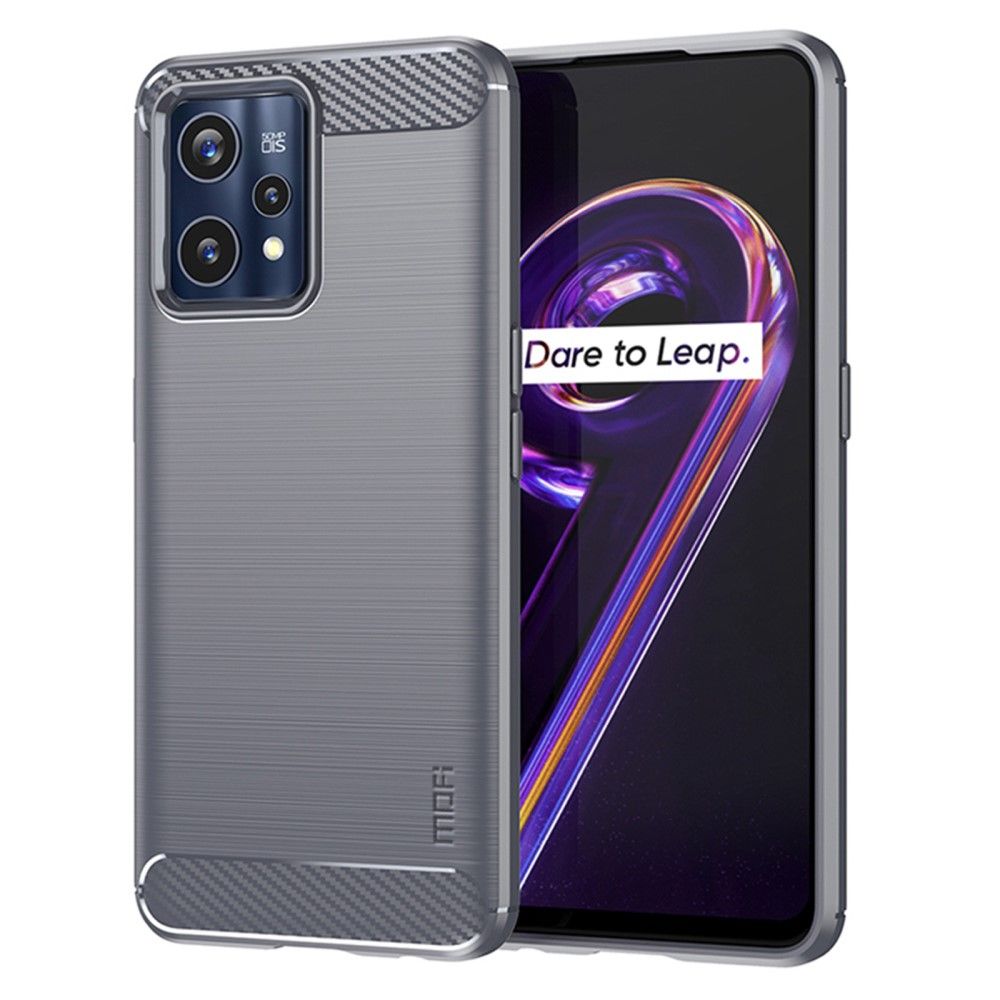 Cover Realme 9 Pro Plus Hemming Børstet Effekt Mofi