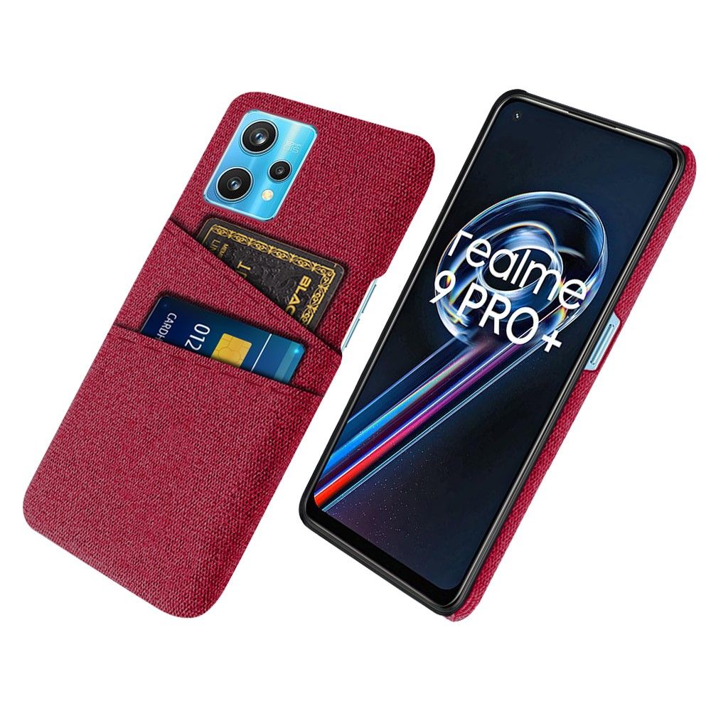 Cover Realme 9 Pro Plus Hemming Stofkortholder