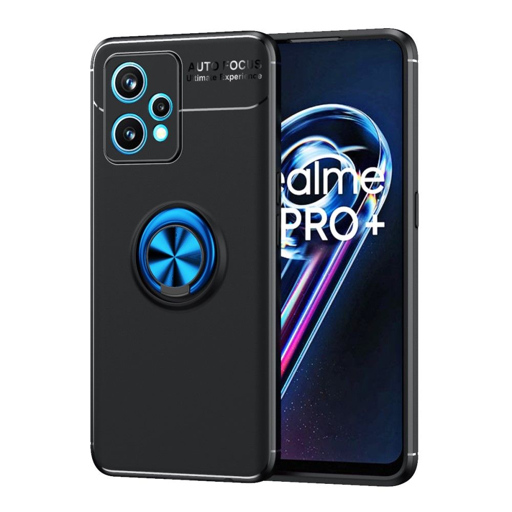 Cover Realme 9 Pro Plus Silikone Med Roterende Støtte