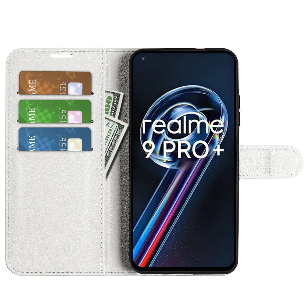 Flip Cover Realme 9 Pro Plus Punge Etui Læderstil