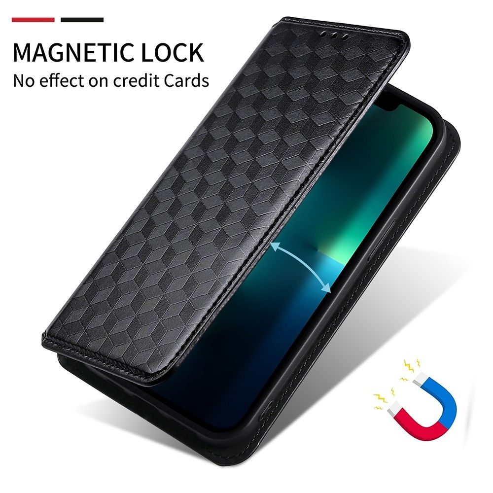 Læder Cover Realme 9 Pro Plus Flip Cover Designgeometri