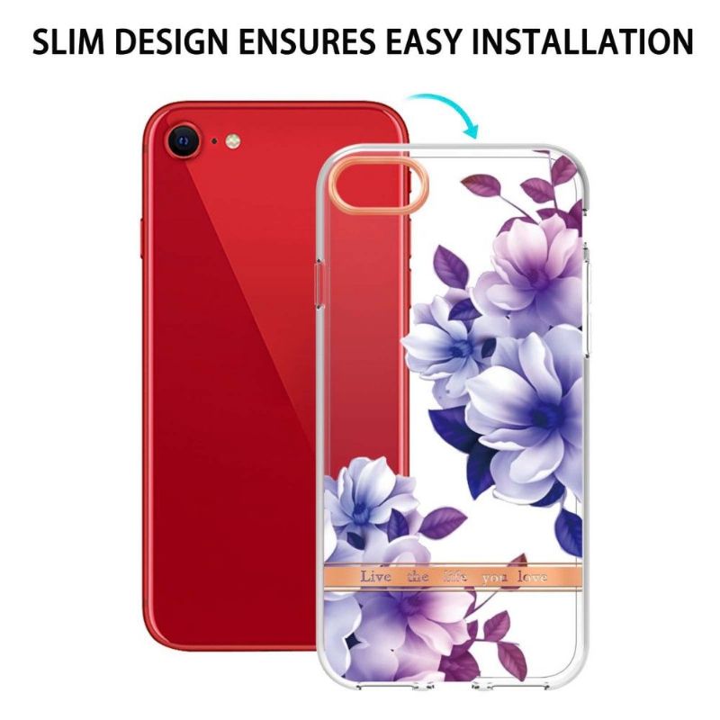 Cover iPhone SE 2022 Begoniablomst