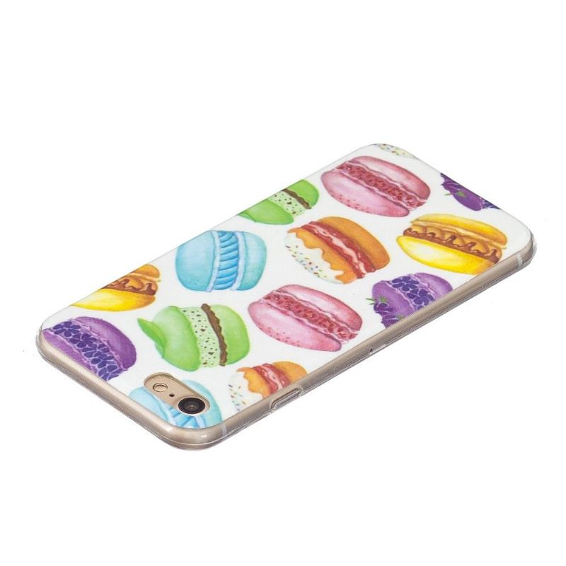 Cover iPhone SE 2022 Fluorescerende Macarons