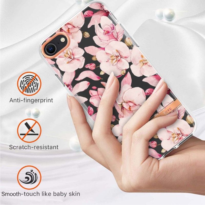 Cover iPhone SE 2022 Gardenia Pink Blomst