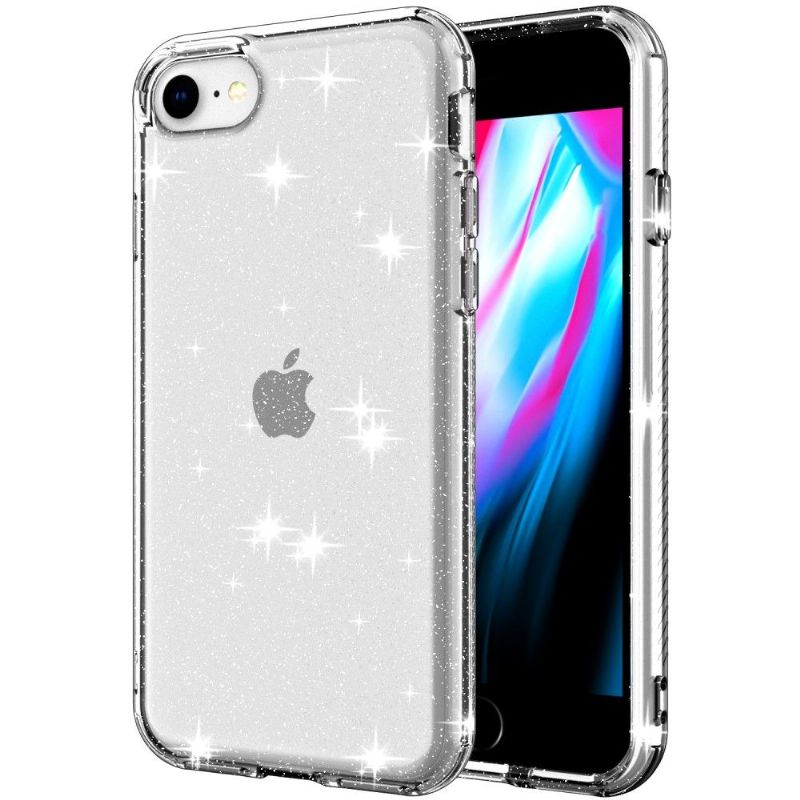 Cover iPhone SE 2022 Glitrende Pailletter