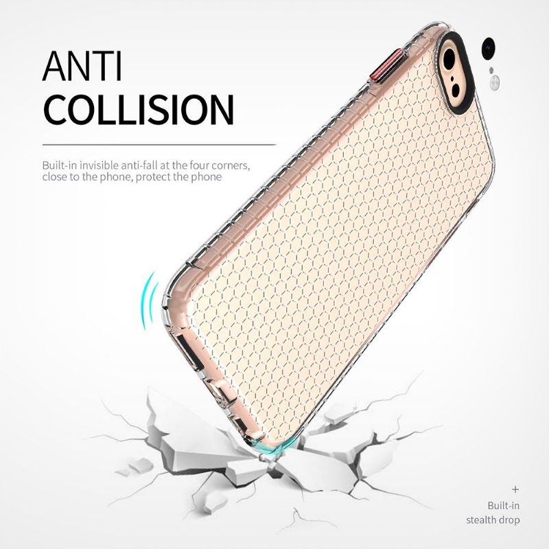 Cover iPhone SE 2022 Silikone Honeycomb