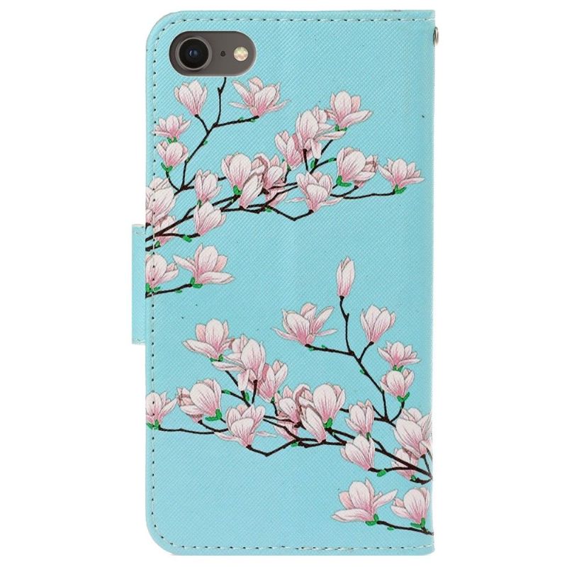 Flip Cover iPhone SE 2022 Blomstrende Grene