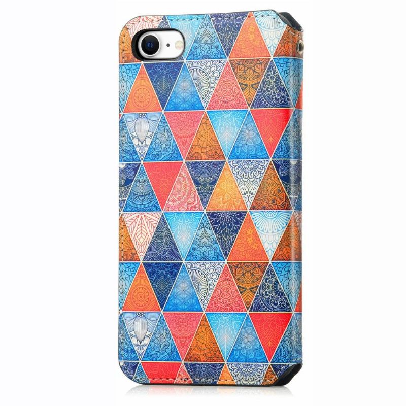 Flip Cover iPhone SE 2022 Mandala Kalejdoskop