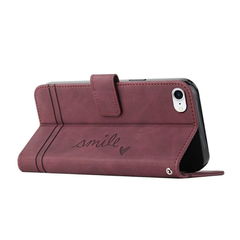 Flip Cover iPhone SE 2022 Smilstreger