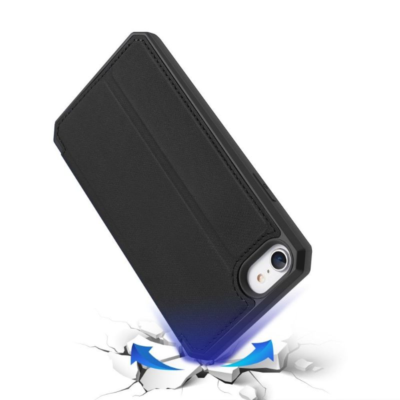 Læder Cover iPhone SE 2022 Series Magnetisk Case