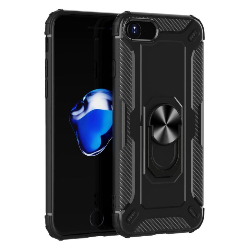 Mobilcover iPhone SE 2022 Carbon Look Ring