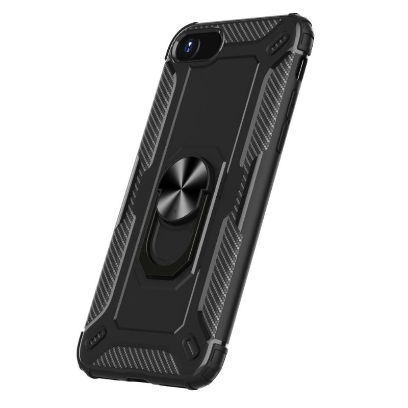 Mobilcover iPhone SE 2022 Carbon Look Ring