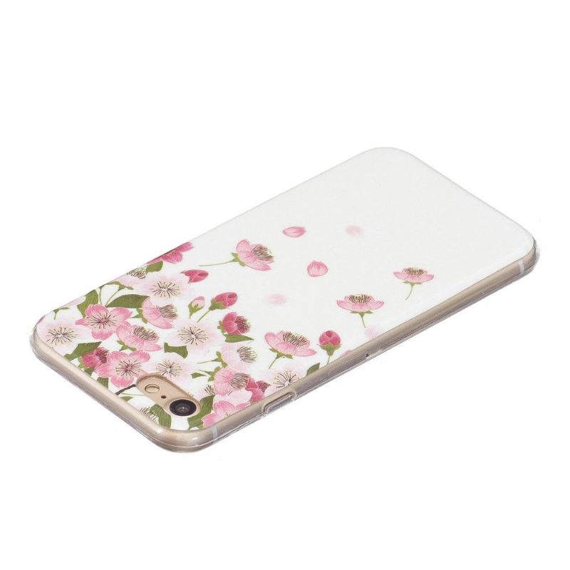 Mobilcover iPhone SE 2022 Fluorescerende Blomster