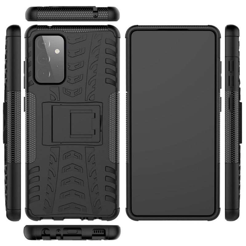 Cover Samsung Galaxy A72 4G / A72 5G Skridsikker Med Integreret Støtte