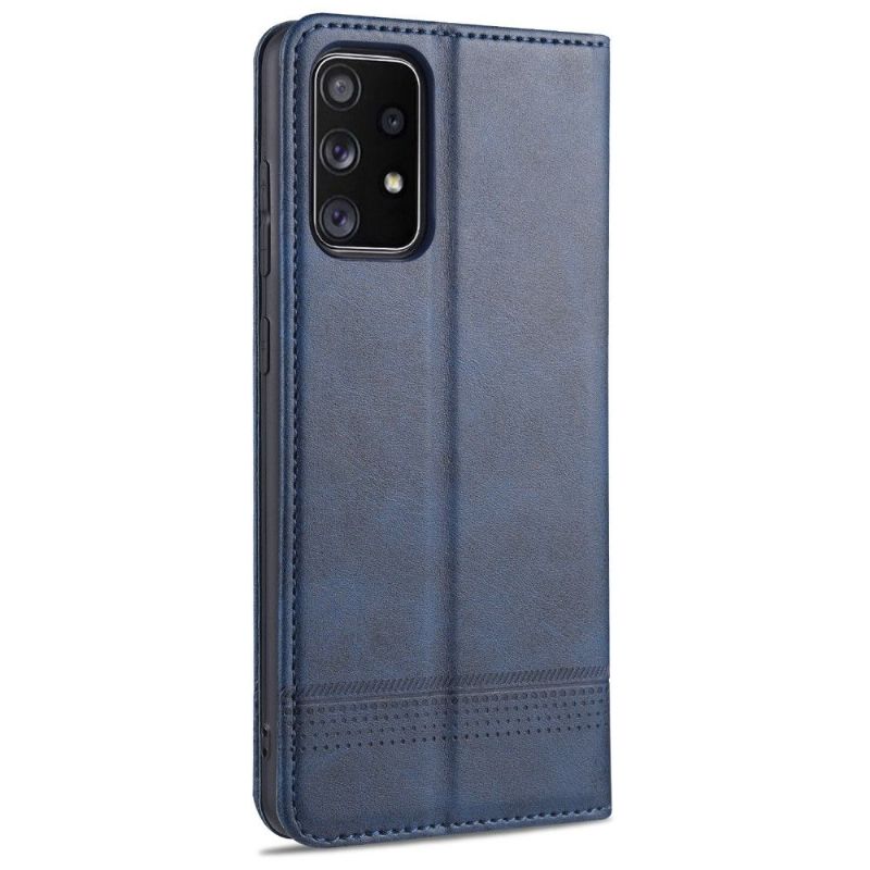 Flip Cover Samsung Galaxy A72 4G / A72 5G Anti-fald Punge Etui Azns Kunstlæder