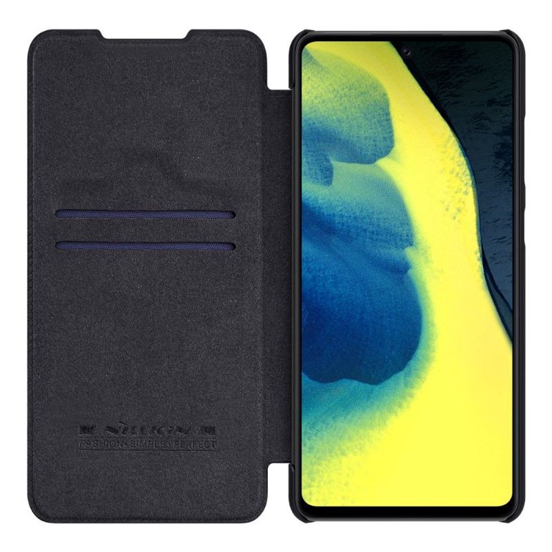 Flip Cover Samsung Galaxy A72 4G / A72 5G Hemming Qin Series Lædereffekt