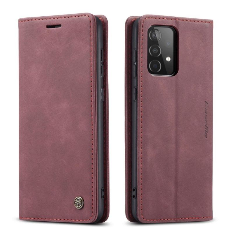 Flip Cover Samsung Galaxy A72 4G / A72 5G Imiteret Læder Golias