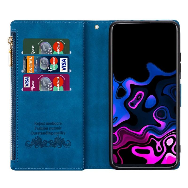 Flip Cover Samsung Galaxy A72 4G / A72 5G Punge Etui Celia Kunstlæder