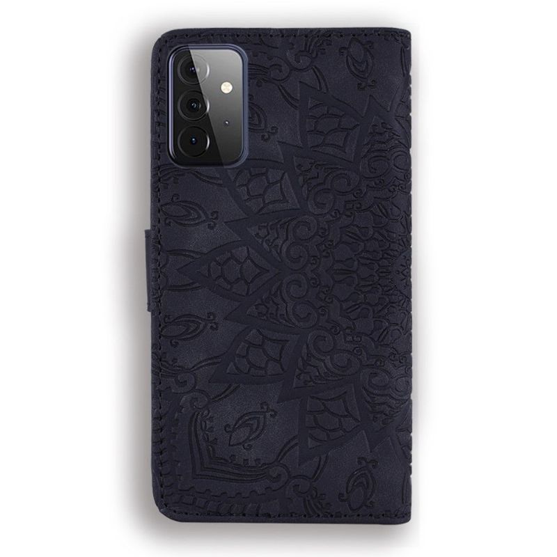 Læder Cover Samsung Galaxy A72 4G / A72 5G Original Leïla Fleur Oriental