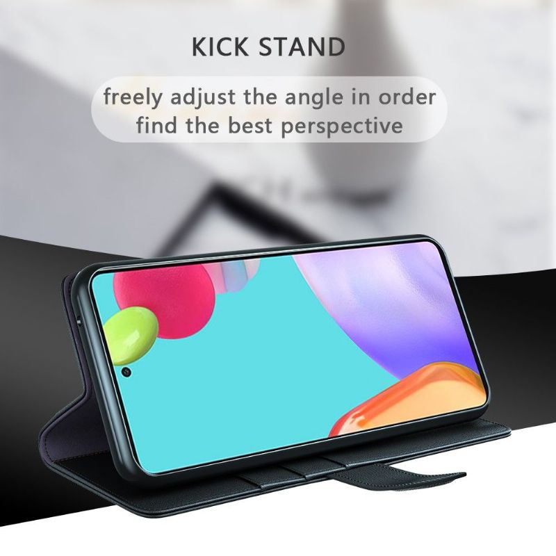 Læder Cover Samsung Galaxy A72 4G / A72 5G Premium Læder