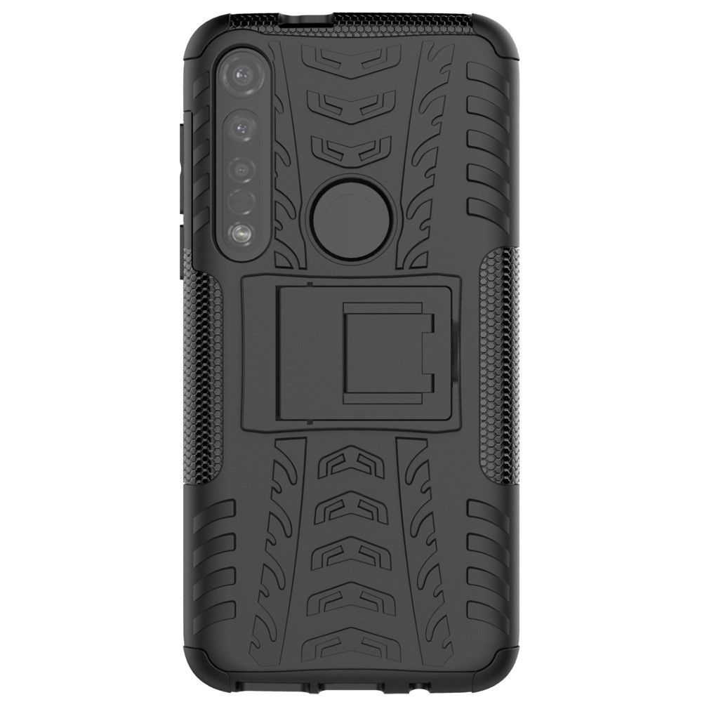 Cover Motorola Moto G8 Plus Skridsikker Med Integreret Støtte