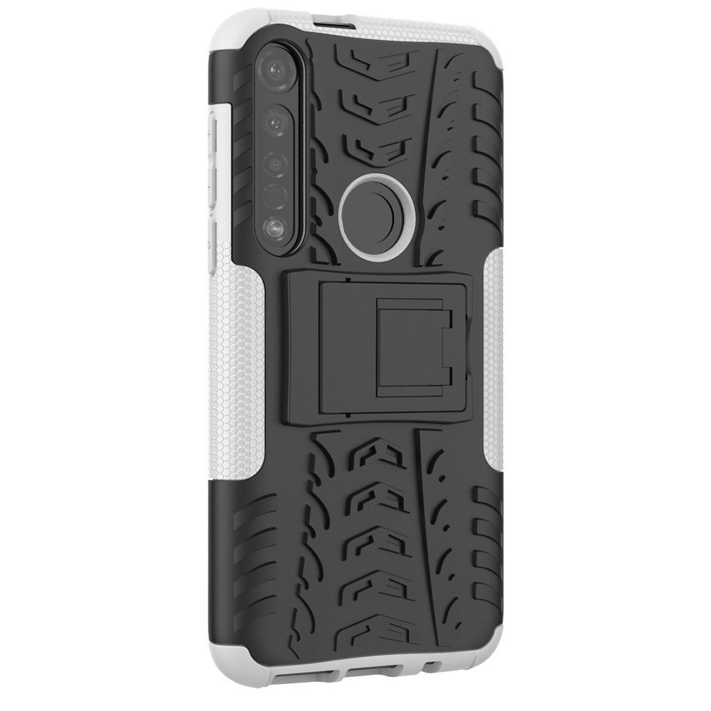 Cover Motorola Moto G8 Plus Skridsikker Med Integreret Støtte