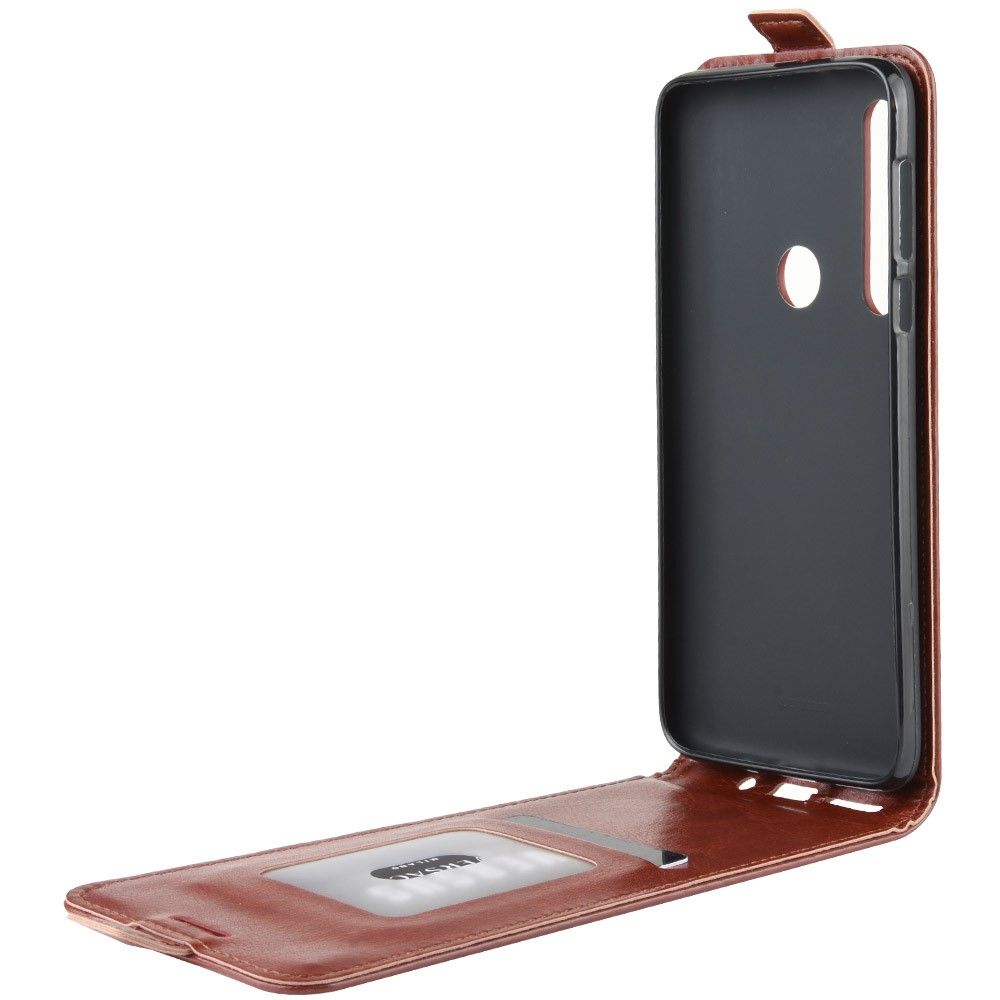 Etui Motorola Moto G8 Plus Flip Cover Lodret Kunstlæder