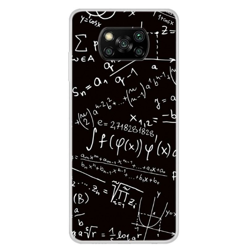 Cover Poco X3 / X3 Pro / X3 NFC Anti-fald Matematiske Formler