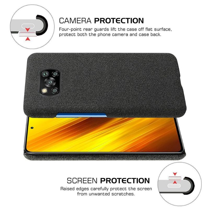 Cover Poco X3 / X3 Pro / X3 NFC Anti-fald Stofbetræk