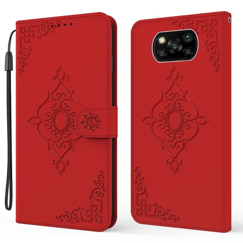 Flip Cover Poco X3 / X3 Pro / X3 NFC Anti-fald Lena Barok