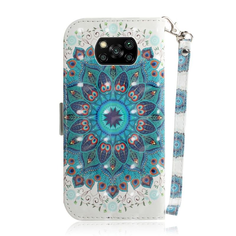 Flip Cover Poco X3 / X3 Pro / X3 NFC Blomstermandala