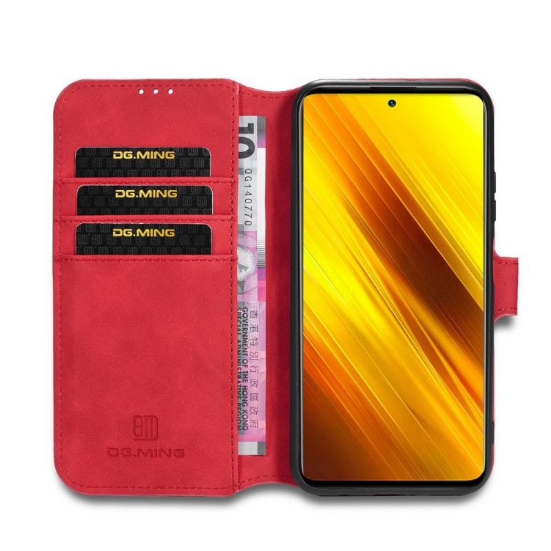 Flip Cover Poco X3 / X3 Pro / X3 NFC Dg Ming Retro Style