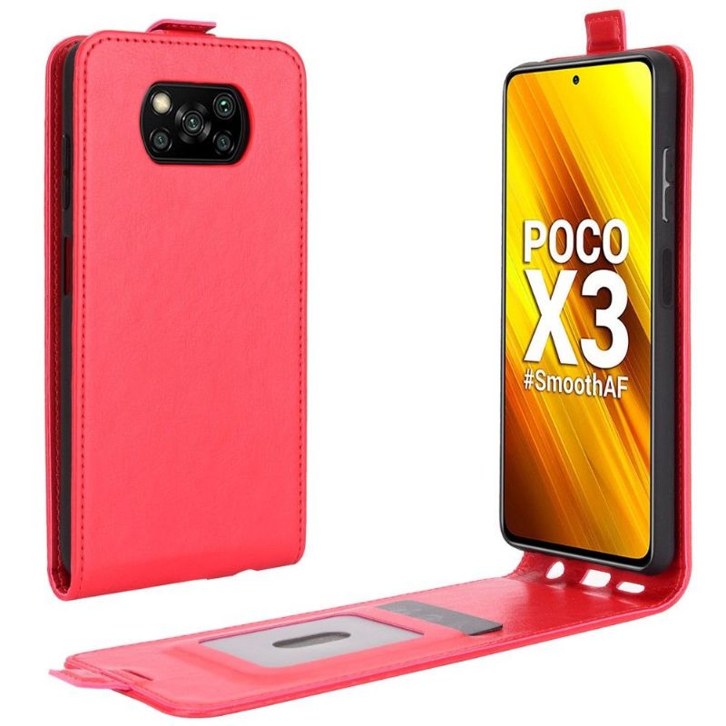 Flip Cover Poco X3 / X3 Pro / X3 NFC Læder Cover Lodret Kunstlæder