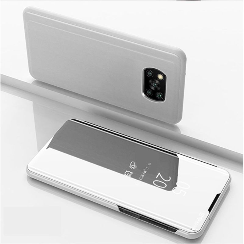 Mobilcover Poco X3 / X3 Pro / X3 NFC Flip Cover Spejleffekt