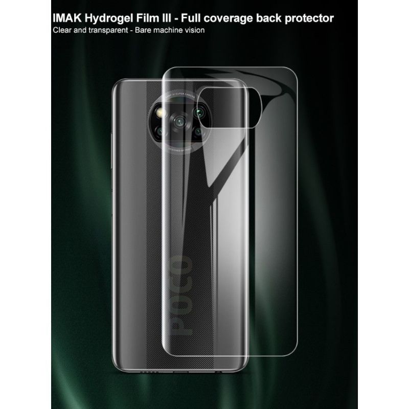 Xiaomi Poco X3 Nfc Hydrogel Rygbeskyttelsesfilm (2 Stk.)