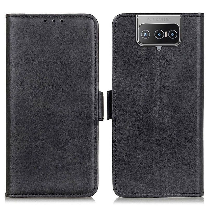 Etui Asus Zenfone 8 Flip Punge Etui Flip Cover Mat Lædercover