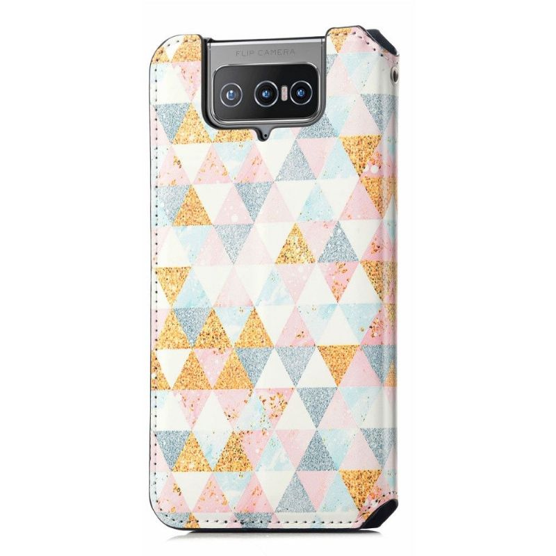 Flip Cover Asus Zenfone 8 Flip Læder Cover Nordisk Stil