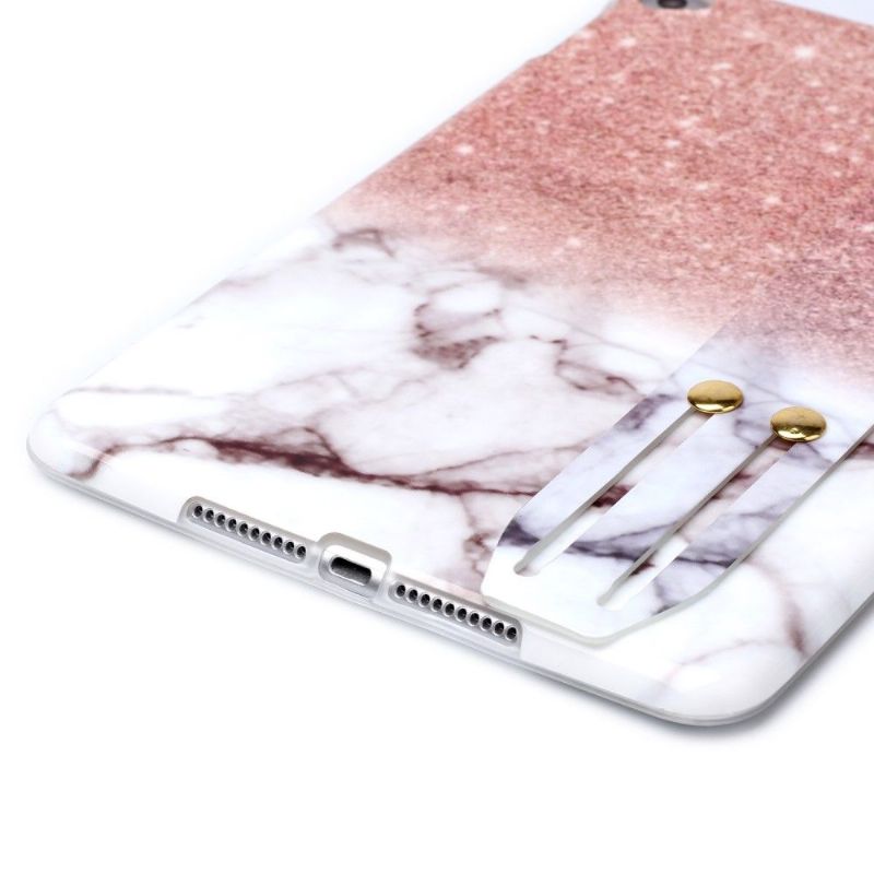 iPad Mini 5 2019 - Etui Med Glitter Og Marmorrem