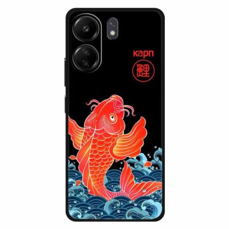 Cover Poco C65 Telefon Etui Gylden Karpe