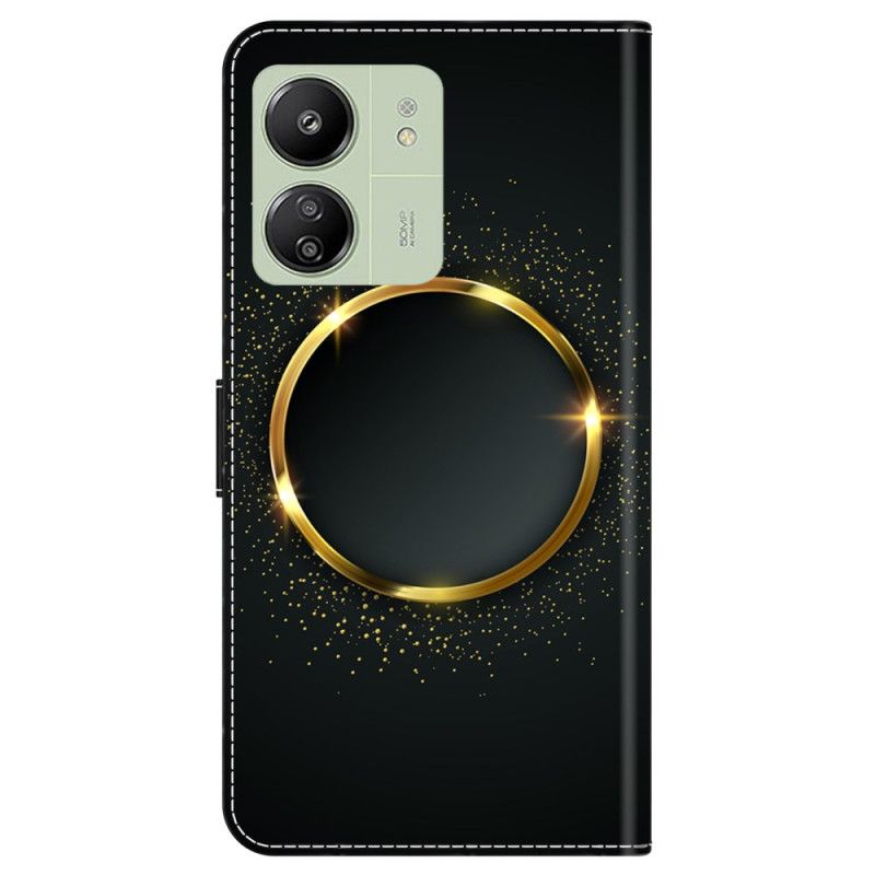 Flip Cover Poco C65 Gylden Ring