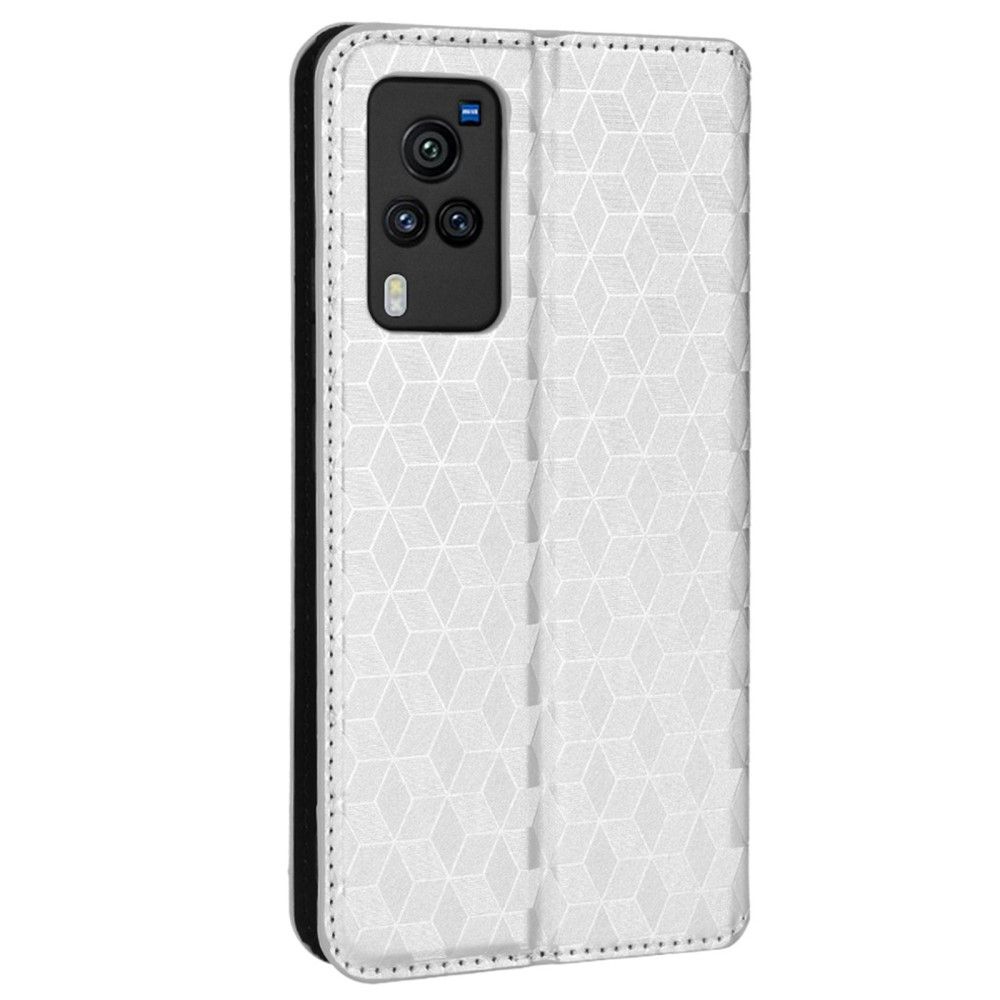 Flip Cover Vivo X60 Pro Hemming Læder Cover Designgeometri