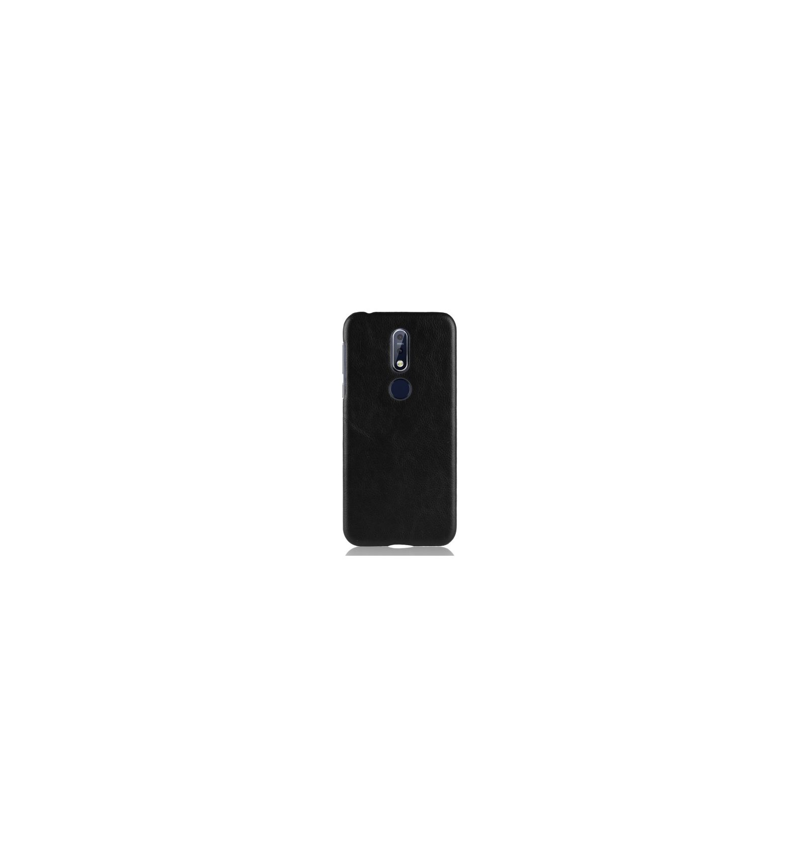 Mobilcover Nokia 7.1 Lædereffekt