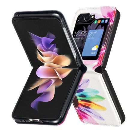 Cover Samsung Galaxy Z Flip 6 Akvarelblomst