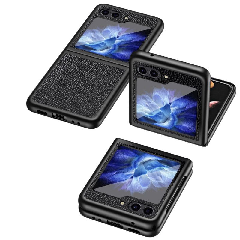 Cover Samsung Galaxy Z Flip 6 Litchi Kunstlæder