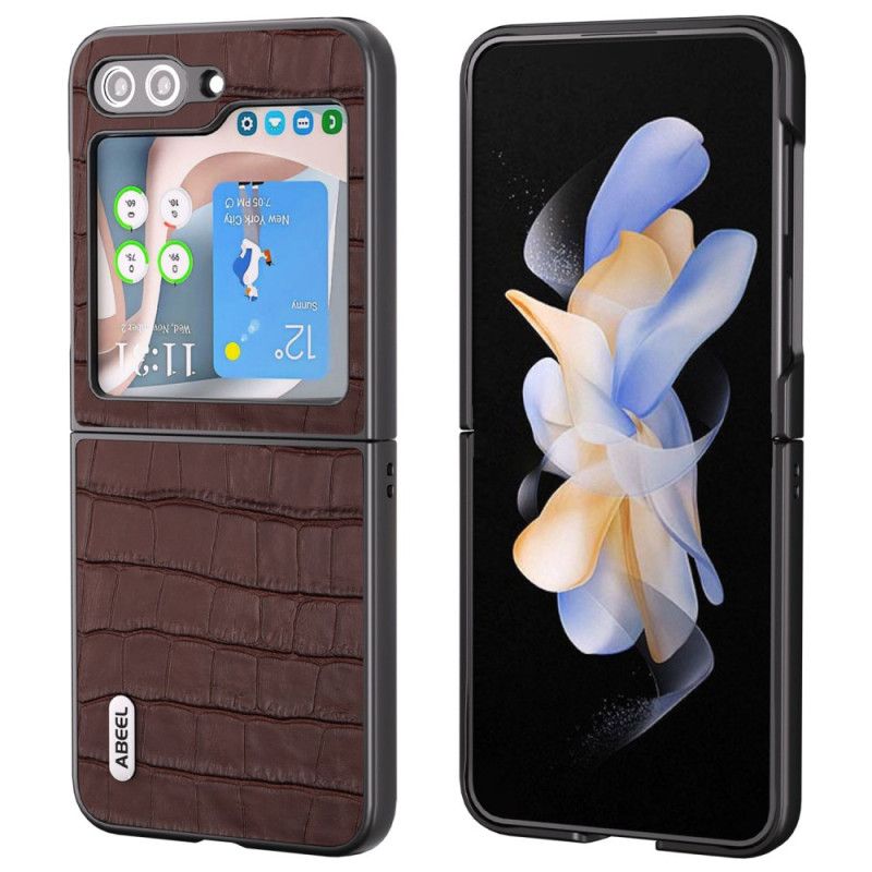 Cover Samsung Galaxy Z Flip 6 Premium Krokodilletekstur