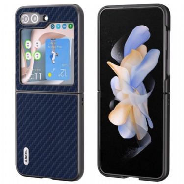 Cover Samsung Galaxy Z Flip 6 Telefon Etui Abeel Carbon Fiber Design