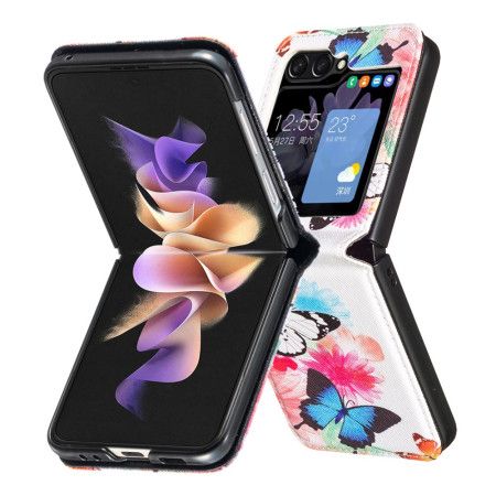 Cover Samsung Galaxy Z Flip 6 Telefon Etui To Sommerfugle