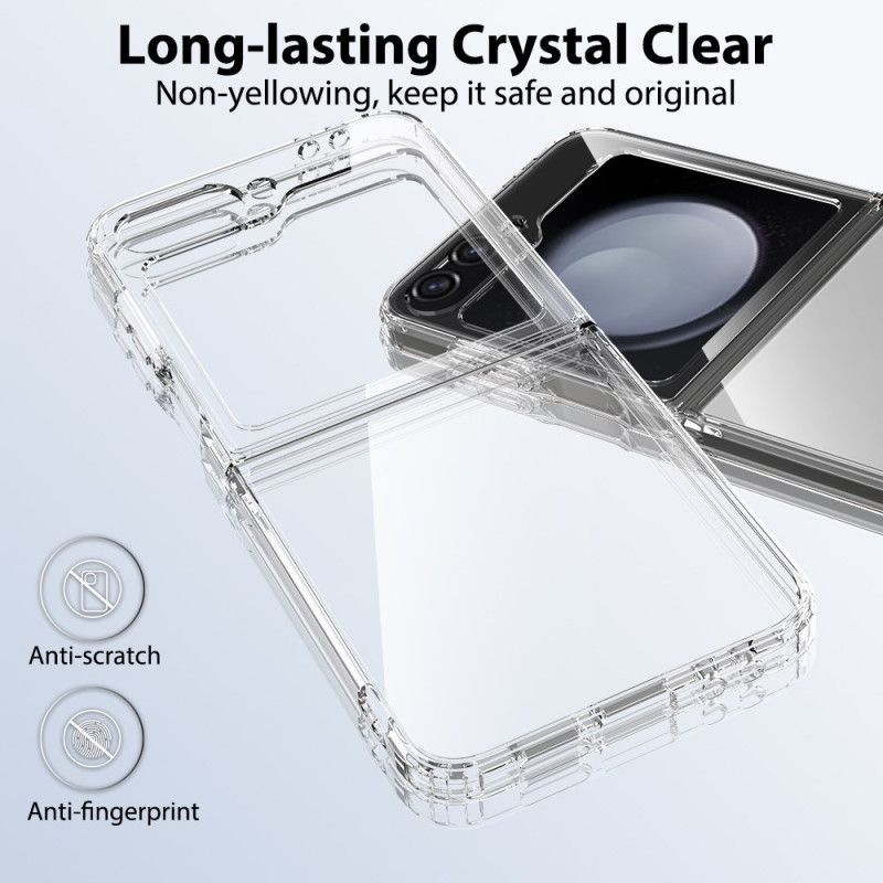 Cover Samsung Galaxy Z Flip 6 Telefon Etui Transparent Design I Ét Stykke