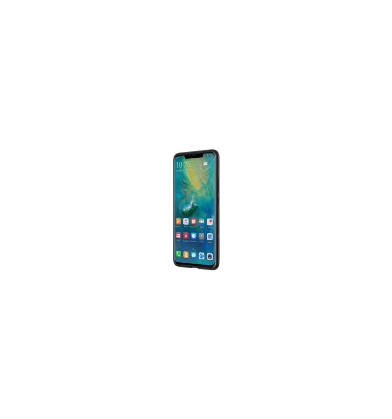 Cover Huawei Mate 20 Pro Syntetisk Fiber - Sort